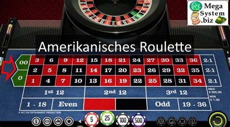 Amerikanisches Roulette Online .